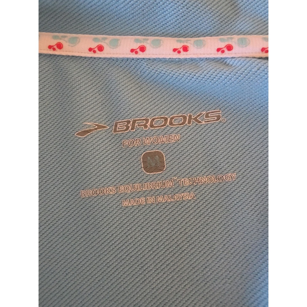 Brooks Women's 1/4 Zip Pullover Jacket – Blue Haze - M - Picture 5 of 14